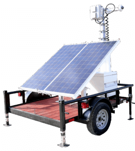 Mobile Solar Surveillance Trailers